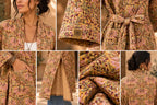 Golden Meadow – Quilted Cotton Kimono
