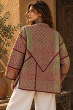 Brown Bateek Vinatge Jacket