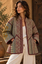 Brown Bateek Vinatge Jacket