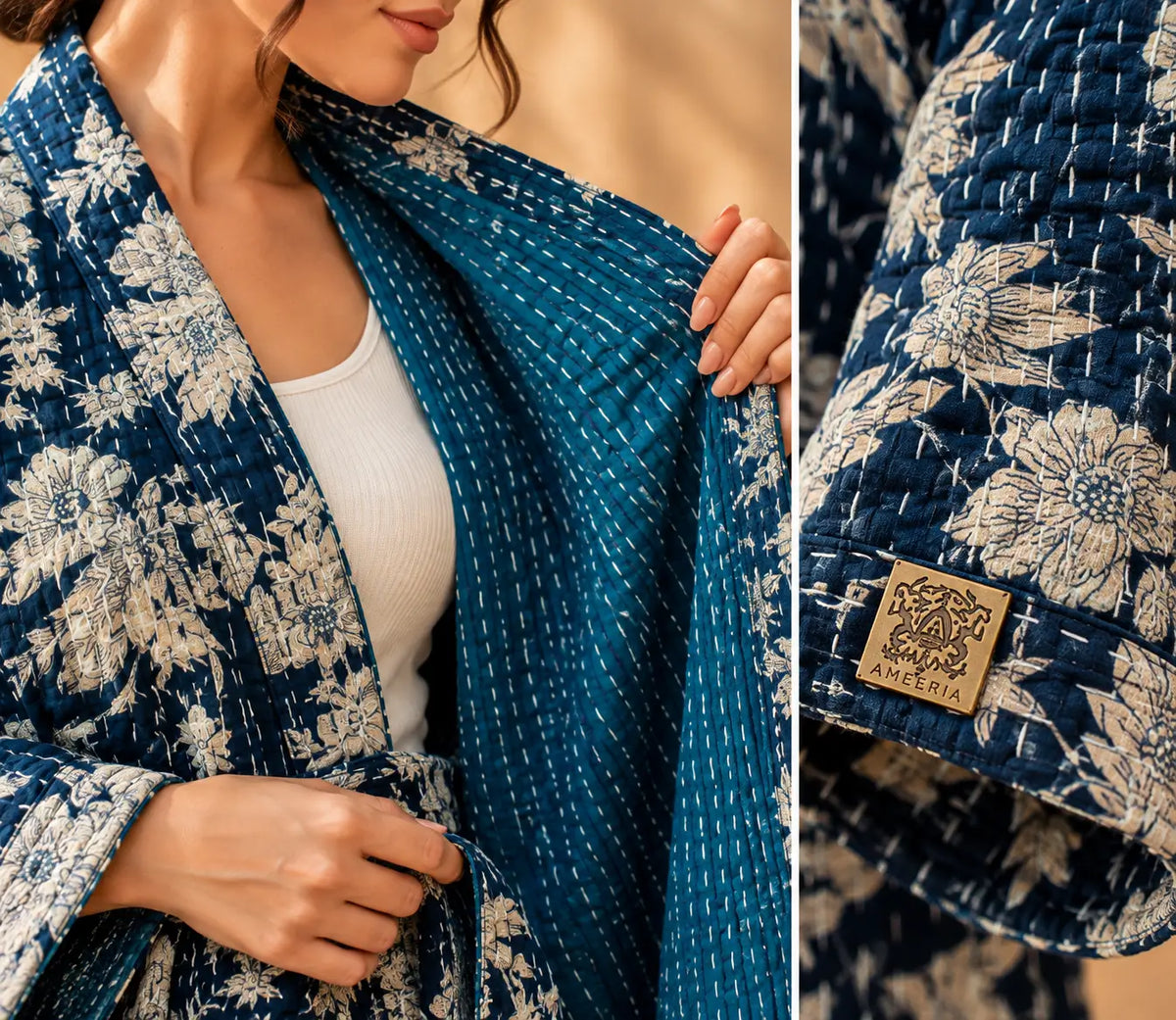 Indigo Kimono