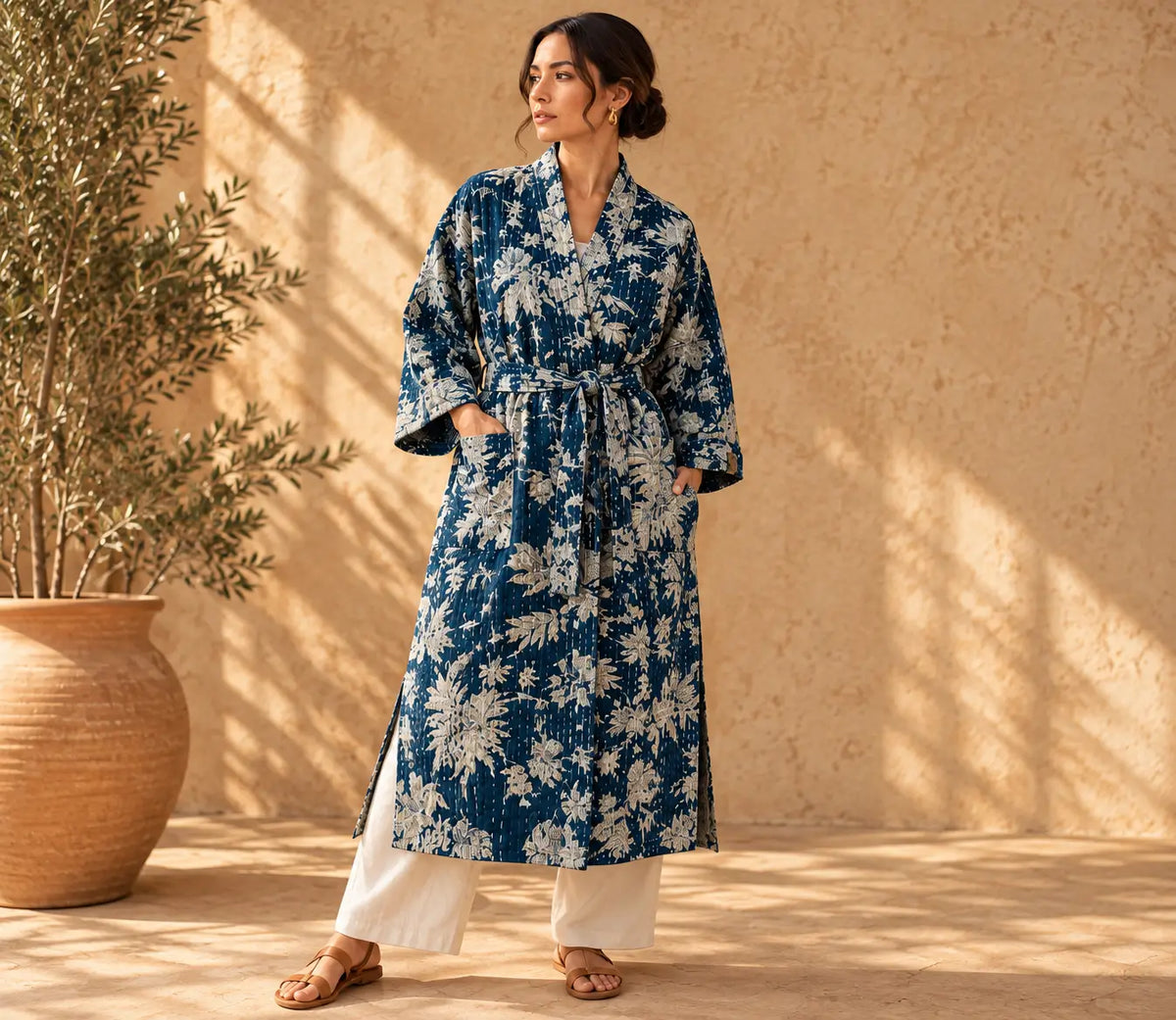 Indigo Kimono