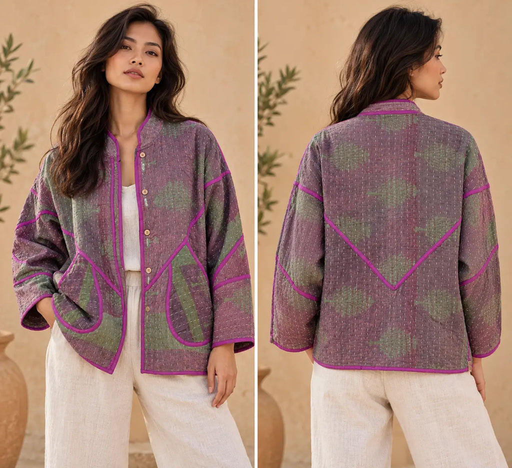 Mulberry Sage Patchwork