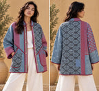 Vinatge Cotton Jackets- Rosewood Blue Mosaic