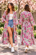 Spring Meadow Bloom kimono