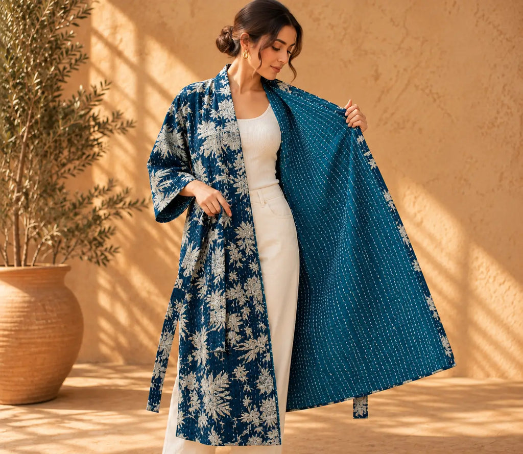Indigo Kimono